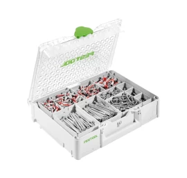 Festool Systainer³ Organizer M 89 SD varžtai su kaiščiais ir dėžute 577353
