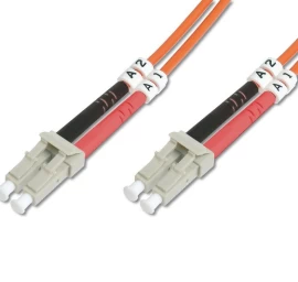 Fiber optic patch cord L C to LC MM 50/125 dpx 1