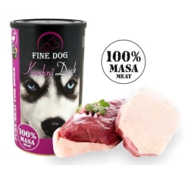 FINE DOG 100% konservas šunims su antiena 1200g (8), RAP343