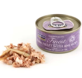 FISH4CATS šlapias kačių maistas, tunas su ančiuviais, 70g