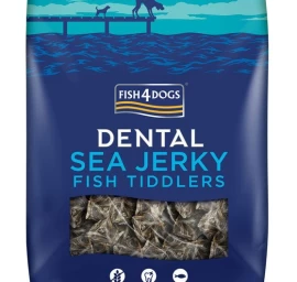 FISH4DOGS Dental Sea Jerky Fish Tiddlers šunų skanėstas, 575g