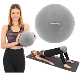 Fitneso Kamuolys Pilates 25cm Pilkas Enero Fit