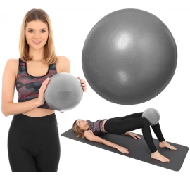 Fitneso Kamuolys Pilatesui 23 Cm - Antracitas Best Sporting