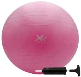 Fitneso Kamuolys Su Pompa Xqmax 55cm Rožinės Spalvos