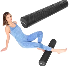 Fitness Roller Yoga Eva 15x90cm Su Enero Fit Irklentėmis
