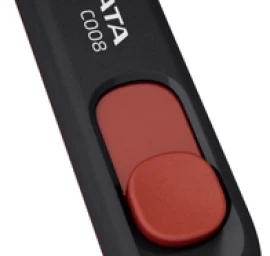 flash Atmintinė A-data C008 (32 Gb /usb 2.0 / Juoda / Raudona )