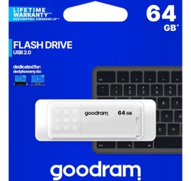 Flash Atmintinė Goodram Ume2 64 Gb (64 Gb /usb 2.0 / Balta )