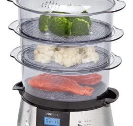 Food steamer Clatronic DG 3547 inox ( 9 liters ; inox color )