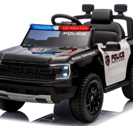 Ford Ranger Raptor Black Police Akumuliatoriaus Baterija Automobilis Eva Oda Pilotas Akumuliatoriaus Baterija Lion