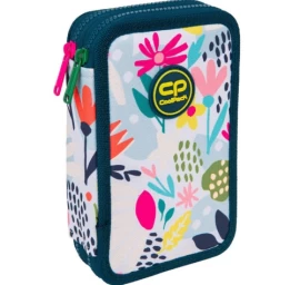 Forminis dviejų skyrių penalas su priedais CoolPack Jumper 2 Sunny Day