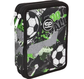 Forminis dviejų skyrių penalas su priedais CoolPack Jumper XL Let's Gol