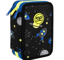 Forminis trijų skyrių penalas su priedais CoolPack Jumper 3 ATLANTIS