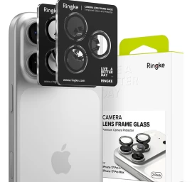 Fotoaparato Dangtelis iphone 17 Pro / 17 Pro Max Fotoaparato Rėmelio Apsauga Juoda - 2 Vnt.