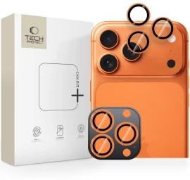 Fotoaparato Dangtelis, Skirtas iphone 14 Pro / Max / 15 Pro / Max / 16 Pro / Max / 17 Pro / Max - Oranžinis