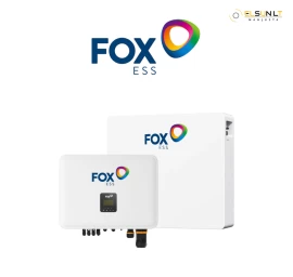 FoxESS 10 kW Hibridinis inverteris ir FoxESS EP12 energijos kaupilkis