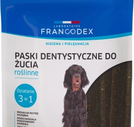 FRANCODEX Dental Strips M šunų skanėstai, 15 vnt.