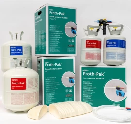 Purškiama PU izoliacija oro tarpams FROTH-PAK®
