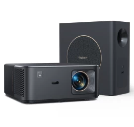 Fullhd 1080p Lcd Daugialypės Terpės Projektorius Su Jbl Garsiakalbiais Ir wifi žemų Dažnių Garsiakalbiu Bt K2s Pro - Juodas