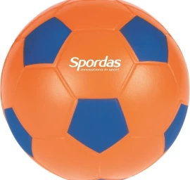 Futbolo kamuoliukas SPORDAS Junior Foam Football 12cm
