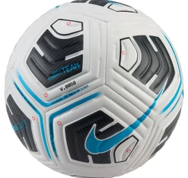 Futbolo Kamuolys Nike Academy White/black/lt Blue Fury R.4