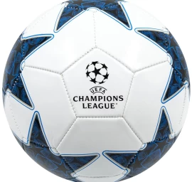 Futbolo Kamuolys Ucl Baltas/mėlynas R.5