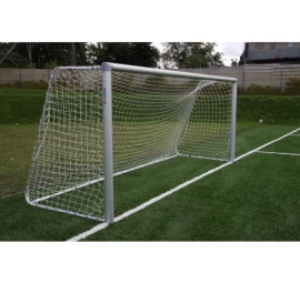 Futbolo Tinklas 5x2x0,8x1,5 M /pe 3/ Netex White &amp; Red
