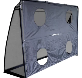 Futbolo Vartai Su Tinklu Ir šaudymo Taikiniu 240x160x80 Cm Enero Pro