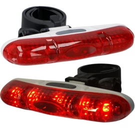 Galinis 5 Led Dviračių žibintas Dunlop
