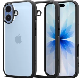 Galinis Dėklas iphone 17 Ultra Hybrid Dėklas - Matinės Juodos Spalvos