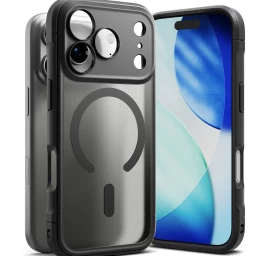 Galinis Dėklas, Skirtas iphone 17 Pro Fusion Bold Magnetic Magsafe - Matinės Juodos Spalvos