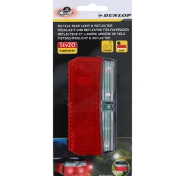 Galinis Dviračio žibintas 3 Led Smd Dunlop Dinamo Maitinimo šaltinis