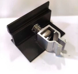 Galinis laikiklis 30mm juodas, CLICK tipo ,El-Sun