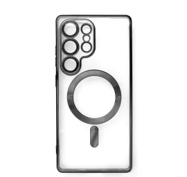 Galvanizuotas Dėklas iphone 16e Galvanizuotas Dėklas Su magsafe - Juodas