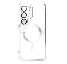 Galvanizuotas Dėklas iphone 16e Galvanizuotas Dėklas Su magsafe - Sidabrinis