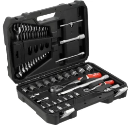 Galvučių ir įrankių rinkinys | 1/4, 1/2 | 41 vnt (YT-38742)