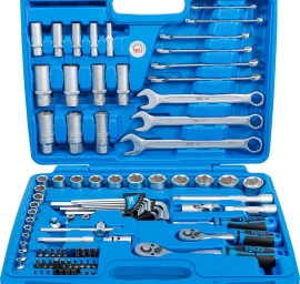 Galvučių ir raktų rinkinys | 6.3 mm (1/4) / 10 mm (3/8) | 92 vnt. (2289)