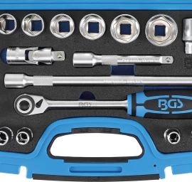 Galvučių komplektas | 12,5 mm (1/2) | 10 - 32 mm | 21 vnt. (2225)