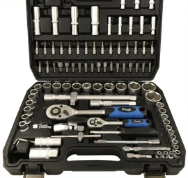 Galvučių rinkinys | 6.3 mm (1/4) + 12.5 mm (1/2) | 94 vnt. (BS78094)