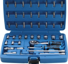 Galvučių su terkšle rinkinys | 6.3 mm (1/4) | 46 vnt. (2144)