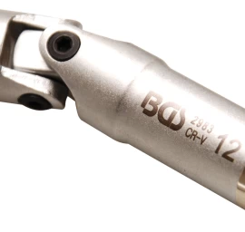 Galvutė kaitinimo žvakėms dvylikakampė šarnyrinė | 10 mm (3/8) | 12 mm (2983)