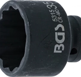 Galvutė smūginė | 12 kampų | 12,5 mm (1/2) | 35 mm (5315)