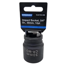 Galvutė smūginė | 12 kampų | 20 mm (3/4) | 30 mm (S34-30B)