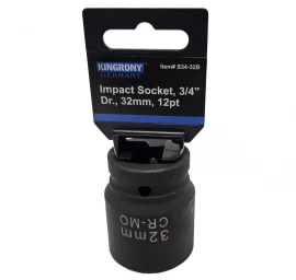 Galvutė smūginė | 12 kampų | 20 mm (3/4) | 32 mm (S34-32B)