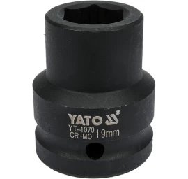 Galvutė smūginė šešiakampė | 20 mm (3/4) | 19 mm (YT-1070)