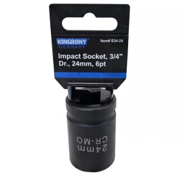 Galvutė smūginė šešiakampė | 20 mm (3/4) | 24 mm (S34-24)