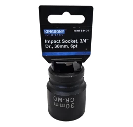 Galvutė smūginė šešiakampė | 20 mm (3/4) | 30 mm (S34-30)