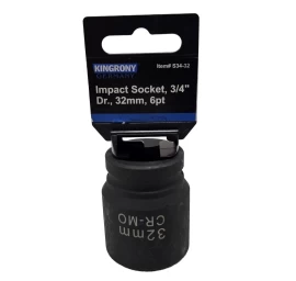 Galvutė smūginė šešiakampė | 20 mm (3/4) | 32 mm (S34-32)