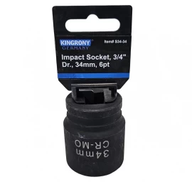 Galvutė smūginė šešiakampė | 20 mm (3/4) | 34 mm (S34-34)