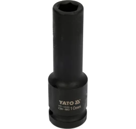 Galvutė smūginė šešiakampė ilga | 12,5 mm (1/2) | 10 mm (YT-1030)