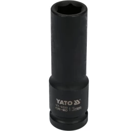 Galvutė smūginė šešiakampė ilga | 12,5 mm (1/2) | 13 mm (YT-1033)
